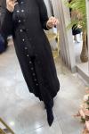 NİYOLE NERSERİZE HIRKA 7811 Siyah