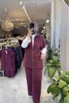 ARMİNE 25YT685 TAKIM Bordo