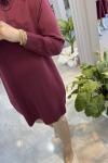 ARMİNE 4111 TUNİK Bordo