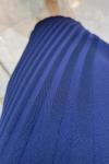 ARYA 3525 MERSERİZE ELBİSE Lacivert
