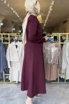 AYMİRA ELBİSE Bordo