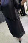 Feyza elbise Siyah