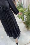 GAZELLA MONALİSA ELBİSE Siyah