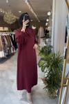 İHYA ELBİSE Bordo
