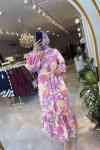 LAPİS ELBİSE(PEMBE) Pembe