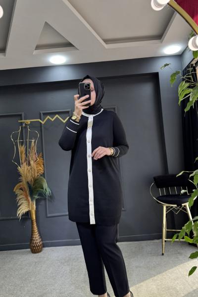MİHRİ HIRKA (2954) Siyah Taş