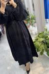 NPRİVE F13145 HANDAN ELBİSE Siyah