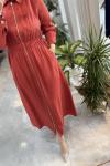 WOMEN ELBİSE Kiremit