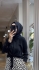 NPRİVE DUBAİ GÖMLEK Siyah