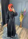 022 - Afra Elbise Siyah