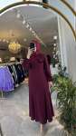 ADEN ELBİSE Bordo