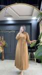 Aris elbise Camel