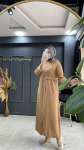 Aris elbise Camel