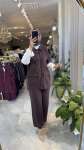 ARMİNE 25YT685 TAKIM Kahverengi