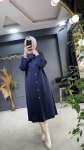 DUYGU MERSERİZE HIRKA Lacivert