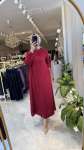 ECE ELBİSE  Bordo