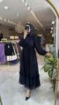 GAZELLA MONALİSA ELBİSE Siyah