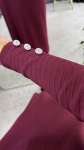 Henza merserize elbise (2985) Bordo