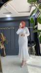 HÜRREM ELBİSE Krem