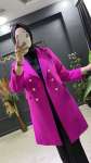 İkon blazer ceket Fuşya