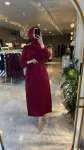 İNCİLA ELBİSE Bordo