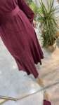 LAVİNYA ELBİSE Bordo