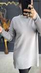 Madam merserize tunik(2923)  Gri