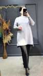 Madam merserize tunik(2923)  Gri