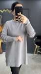 Madam merserize tunik(2923)  Gri