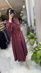MEVA ELBİSE Bordo