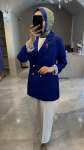 Orn Blazer ceket   Saks Mavisi