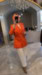 Orn Blazer ceket  Oranj
