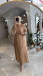 ŞEYMA ELBİSE Camel