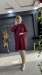 BÜŞRA MERSERİZE TUNİK (3502) Bordo