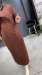 SİNA MERSERİZE ELBİSE(2881) Kahverengi