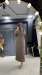 TUBA MERSERİZE ELBİSE(2955) Vizon