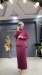 ZEN MERSERİZE İKİLİ TAKIM Bordo